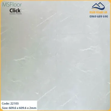 Sàn Nhựa Dán Keo Giả Vân Đá Giá Rẻ MSFloor 22103