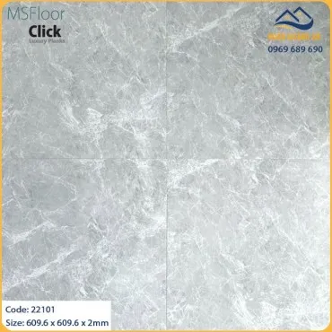 Sàn Nhựa Dán Keo Giả Vân Đá MSFloor 22101 Dày 2mm