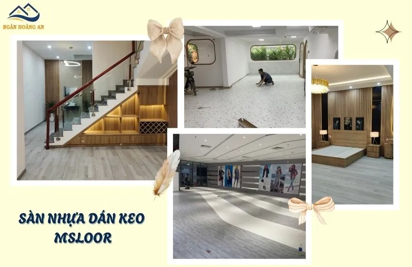 Sàn Nhựa Dán Keo MSFloor