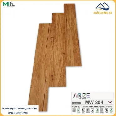 Sàn Nhựa Dán Keo Vân Gỗ ARIZE MW304 Dày 3mm