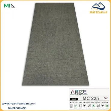Sàn Nhựa Dán Keo Giả Vân Thảm ARIZE MC225 Dày 3mm