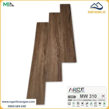 Sàn Nhựa Giả Gỗ Dán Keo ARIZE MW310 Dày 3mm