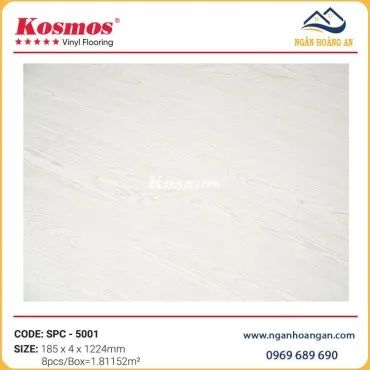 Sàn Nhựa Giả Gỗ Hèm Khoá Lát Sàn Kosmos SPC5001