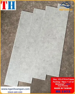 Sàn Nhựa Hèm Khoá Giả Bê Tông THFloor HS1973 Dày 4mm