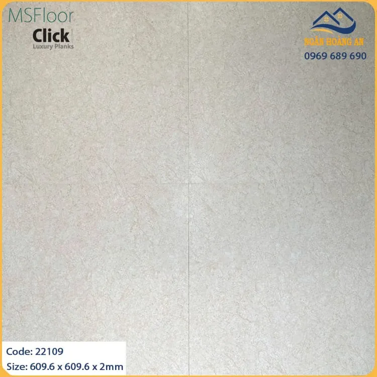 Sàn Nhựa Vinyl Dán Keo Vân Đá MSFloor 22109 Dày 2mm Sàn Nhựa Vinyl Dán Keo Vân Đá MSFloor 22109 Dày 2mm