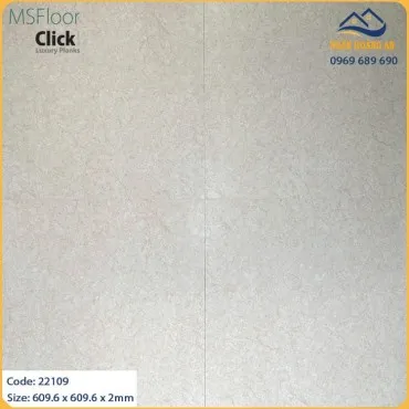 Sàn Nhựa Vinyl Dán Keo Vân Đá MSFloor 22109 Dày 2mm