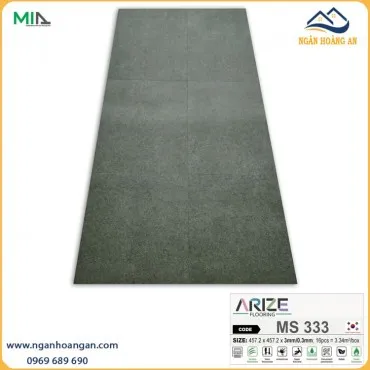 Sàn Nhựa Vinyl Dán Keo Vân Đá ARIZE MS333  Dày 3mm