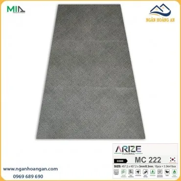 Sàn Nhựa Vinyl Giả Vân Thảm ARIZE MC222 Dán Keo Dày 3mm