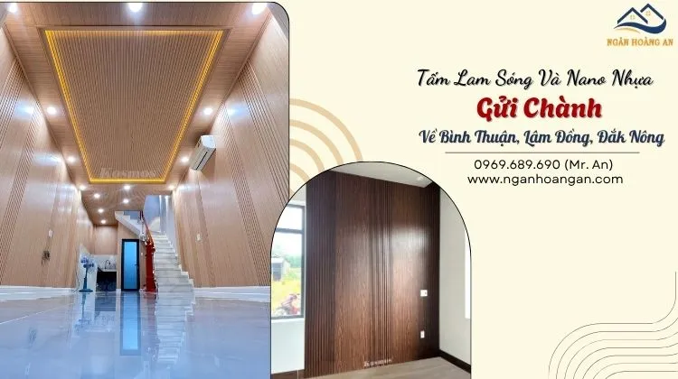 Tấm Lam Sóng Và Nano Nhựa Gửi Chành Về Bình Thuận, Lâm Đồng, Đắk Nông