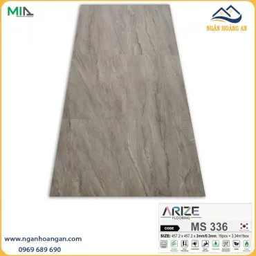 Tấm Lót Sàn Nhựa Dán Keo Giả Đá ARIZE MS336 Dày 3mm