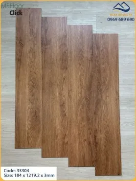 Tấm Lót Sàn Nhựa Dán Keo Vân Gỗ MSFloor 33304 Dày 3mm
