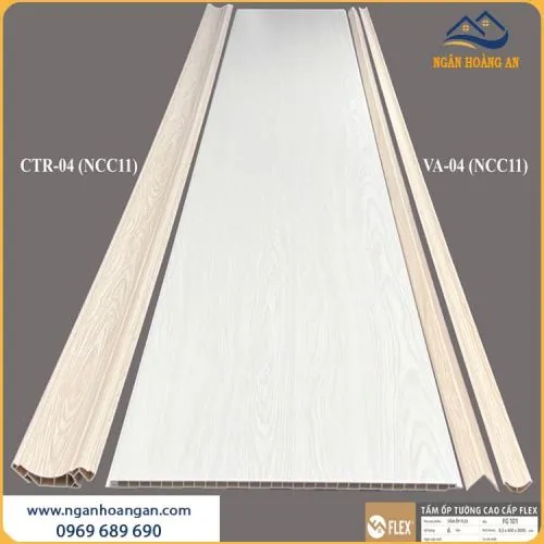 Tấm Nano Nhựa Giả Vân Gỗ FLEX FG101 Cắt Theo Kích Thước 