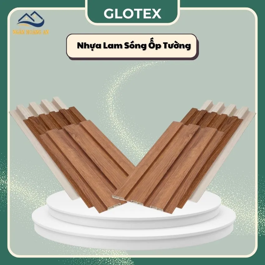 Tấm Nhựa Lam Sóng Giả Gỗ Glotex