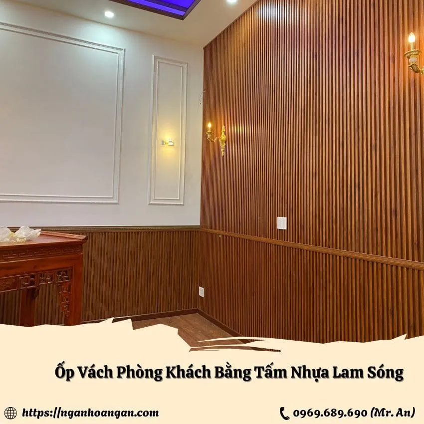 Tấm Nhựa Lam Sóng Ứng Dụng Ốp Vách Phòng Khách Tấm Nhựa Lam Sóng Ứng Dụng Ốp Vách Phòng Khách