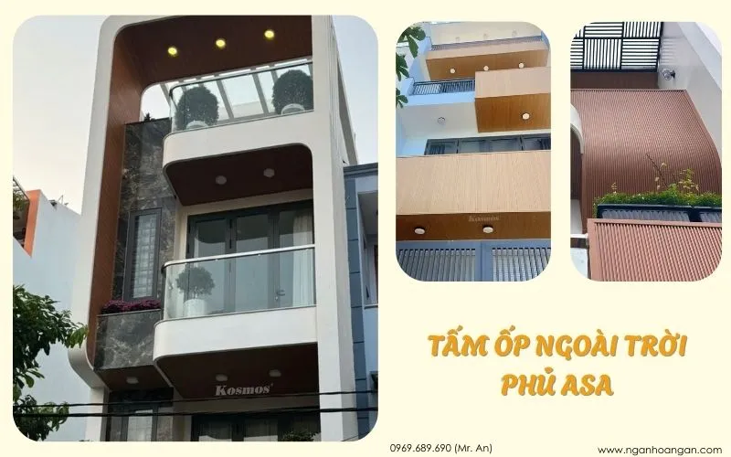 Tấm Ốp Ngoài Trời Phủ ASA