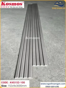 Tấm Ốp Lam 4 Sóng Ốp Trần Tường Kosmos K4S152-100