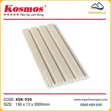 Tấm Ốp Lam Sóng Kép Kosmos Giả Vân Vải 4SK-930