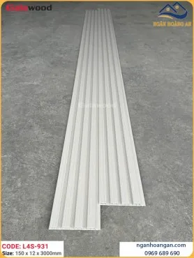 Tấm Ốp Lam 4 Sóng Nhựa Giả Gỗ Galawood L4S-931