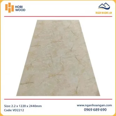 Tấm Ốp PVC Nhựa Giả Vân Đá Hobiwood VD2212