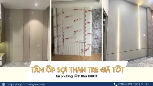 Tấm Ốp Sợi Than Tre Giá Tốt Tại Phường Bình Phú TPHCM
