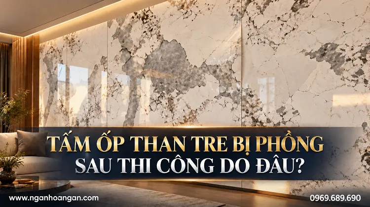 Tấm Ốp Than Tre Bị Phồng Sau Thi Công Do Đâu?
