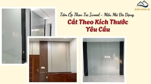 Tấm Ốp Than Tre Iwood - Mẫu Mã Đa Dạng, Cắt Theo Kích Thước Yêu Cầu