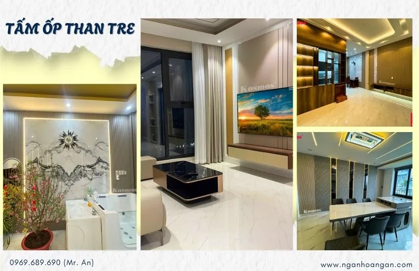 Tấm Ốp Than Tre Ốp Tường Ốp Trần