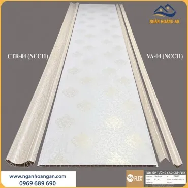 Tấm Ốp Trần Nano Giả Vân Vải FLEX FH 402 Cắt Theo Yêu Cầu