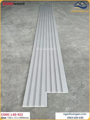 Tấm Ốp Tường Lam 4 Sóng Galawood Giả Vân Vải L4S-922
