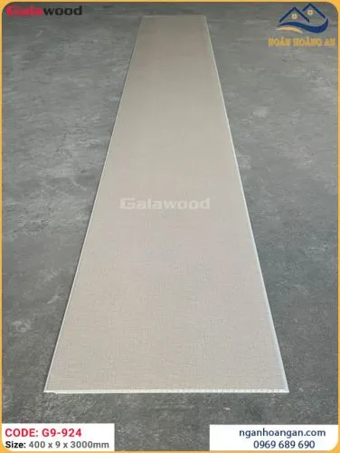 Tấm Ốp Tường Ốp Trần Nano Galawood Giả Vân Vải G9-924