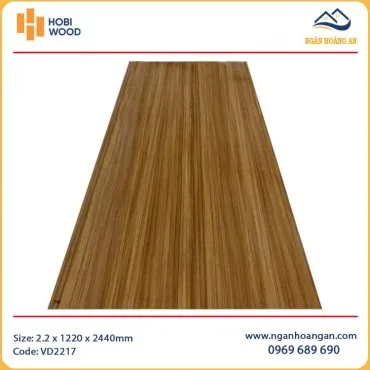 Tấm Ốp Tường PVC Giả Vân Gỗ Hobiwood VD2217