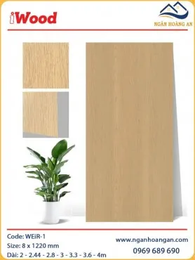 Tấm Ốp Tường Than Tre Đa Năng iWood WEiR-1