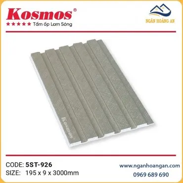 Tấm Ốp Tường Trần Lam 5 Sóng Vân Vải Kosmos 5St-926