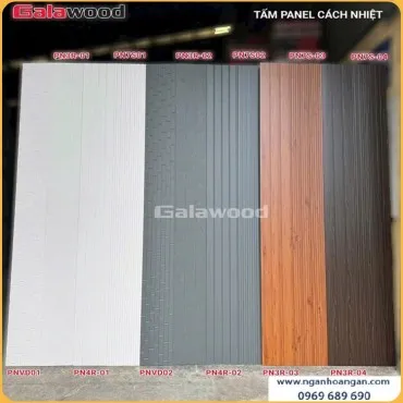 Tấm Panel Nhựa Ốp Tường Ốp Trần Ngoài Trời Galawood