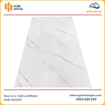 Tấm PVC Nhựa Ốp Tường Giả Đá Hobiwood VD2233