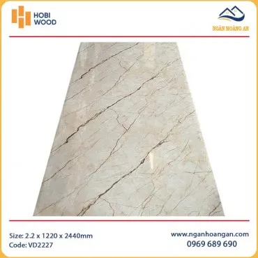 Tấm PVC Ốp Tường Nhựa Giả Vân Đá Hobiwood VD2227
