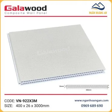 Tấm Vách Nhựa 2 Mặt Ngăn Phòng Ngủ Galawood VN-922X3M