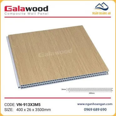 Tấm Vách Nhựa PVC Ngăn Phòng Ngủ Galawood VN-913X3M5