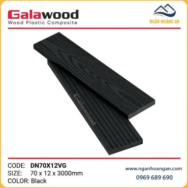 Thanh Lam Đa Năng Gỗ Nhựa Galawood DN70X12VG Black