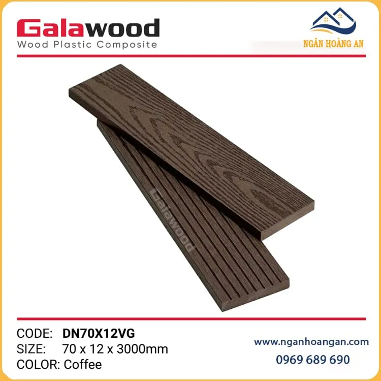Thanh Lam Đa Năng Ngoài Trời Galawood DN70X12VG Coffee Thanh Lam Đa Năng Ngoài Trời Galawood DN70X12VG Coffee