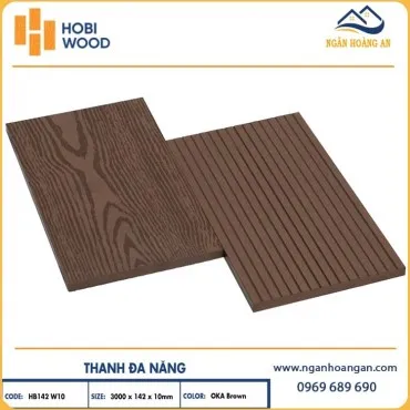 Thanh Lam Đa Năng Làm Cổng Hobiwood HB142W10 Maple Leaf Red