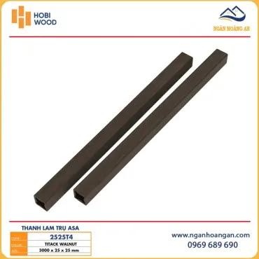 Thanh Lam Gỗ Nhựa Phủ ASA Hobiwood 2525T4