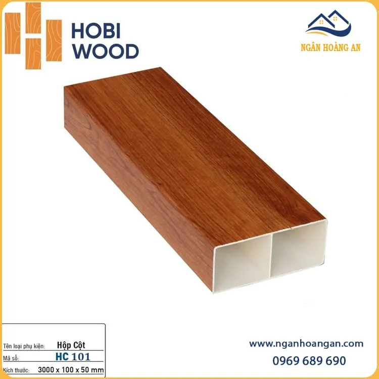Thanh Lam Hộp Nhựa Giả Gỗ Hobiwood HC101