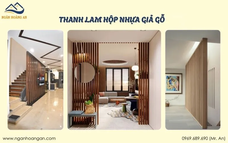 Thanh Lam Hộp Nhựa Giả Gỗ