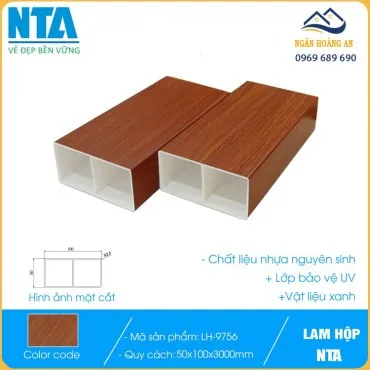 Thanh Lam Hộp Trang Trí Phòng Khách NTA 50x100 LH-9756