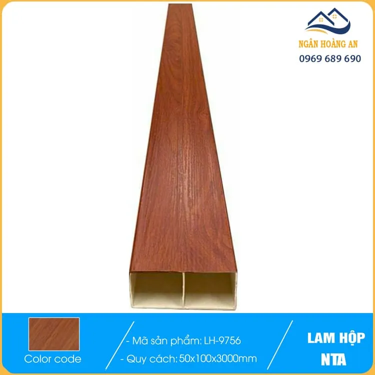 Thanh Lam Hộp Trang Trí Phòng Khách NTA 50x100 LH-9756