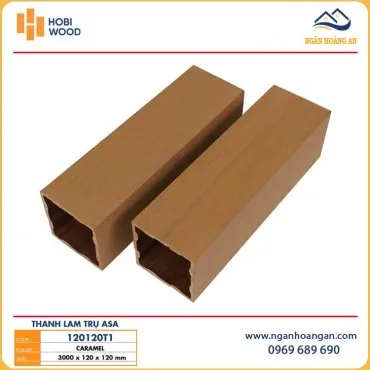 Thanh Lam Nhựa Giả Gỗ Phủ ASA Hobiwood 120120T1
