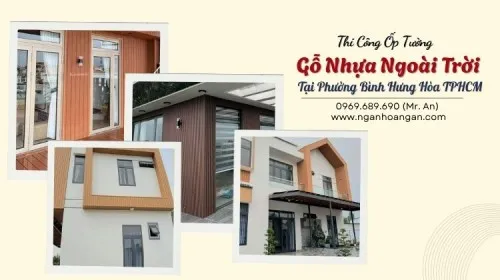 Thi Công Ốp Tường Gỗ Nhựa Ngoài Trời Tại Phường Bình Hưng Hòa TPHCM