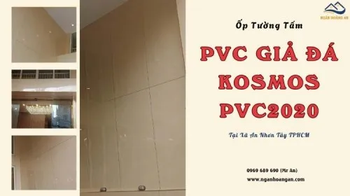 Ốp Tường PVC Nhựa Giả Đá Đá Kosmos PVC2020 Tại Xã An Nhơn Tây TPHCM