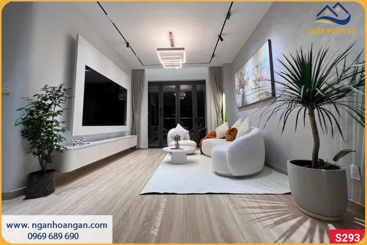Thi Công Sàn Gỗ Công Nghiệp Sang Trọng Cho Phòng Khách